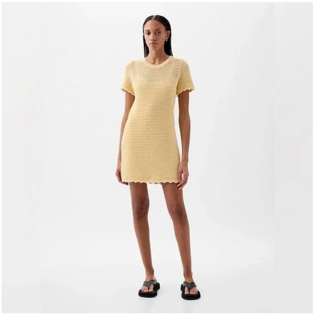 GAP crochet mini dress